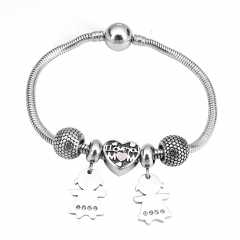 Stainless Steel Charms Bracelet Y215199