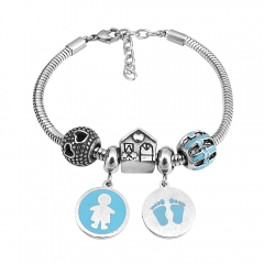 Stainless Steel Charms Bracelet  L175131