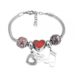 Stainless Steel Charms Bracelet  L195141