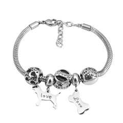 Stainless Steel Charms Bracelet  L170175