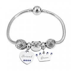 Stainless Steel Charms Bracelet Y215007