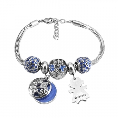 Stainless Steel Charms Bracelet  L215165