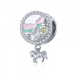 925 sterling silver luxury charms  BSC291
