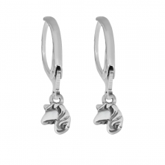 stainless steel hoop earrings women jewelry  PE014