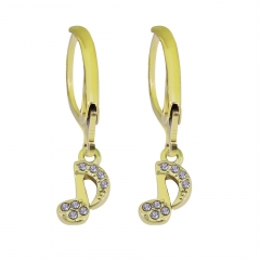 stainless steel fashion gold earrings hooks  PE080