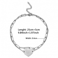 Stainless Steel Anklet AN-147B