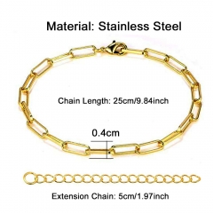 Stainless Steel Anklet AN-113S