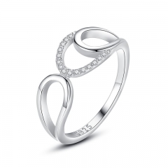 925 Sterling Silver Jewelry Diamond Rings for Women  JZ1115