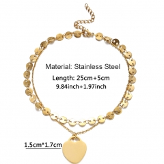 Stainless Steel Anklet AN-124J