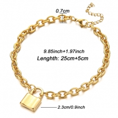 Stainless Steel Anklet AN-132Q