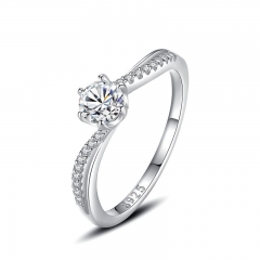 925 Sterling Silver Jewelry Diamond Rings for Women  JZ1261