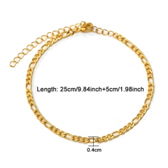 Stainless Steel Anklet AN-114S