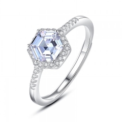 925 Sterling Silver Jewelry Diamond Rings for Women  JZ1313