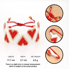 Women Handmade Miyuki Seed Beads Bracelets    MI-B190591