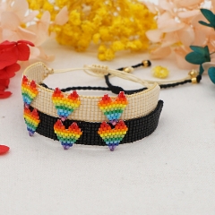 Women Handmade Miyuki Seed Beads Bracelets   MI-B200057
