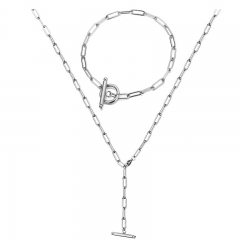 Stainless steel necklace set for women STAO-3889