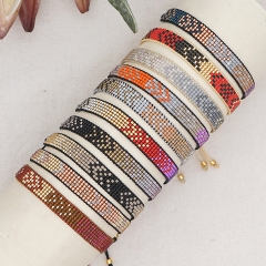Women Handmade Miyuki Seed Beads Bracelets   MI-B200015A