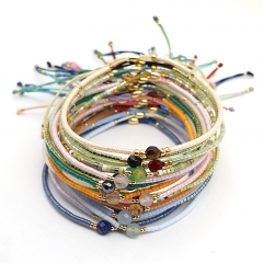 Women Handmade Miyuki Seed Beads Bracelets BR0131