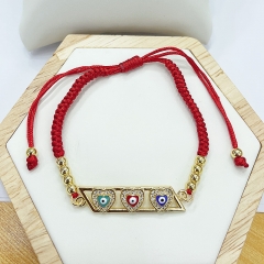 Pearl copper charm diamond bracelet  TTTB-0378