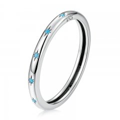925 Sterling Silver Jewelry Women Rings for Gift   BSR240