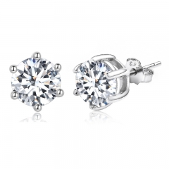 Fine Jewelry 925 Sterling Silver Wholesale Earrings For Women BSE615