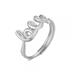Stainless Steel Cheap Open Adjustable Ring  PRPR0079