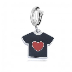 Stainless Steel Clasp Pendant Charm for Bracelet and Necklace   TK0226K