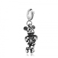 Stainless Steel Clasp Pendant Charm for Bracelet and Necklace   TK0214