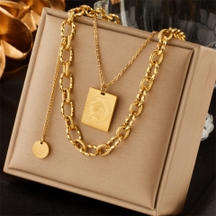 pendant stainless steel necklace for women  NS-1742