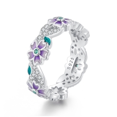 925 Sterling Silver Fashion Jewelry Women Rings  BSR492