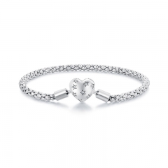 Fine Jewelry 925 Sterling Silver Women Bracelets  BSB135