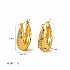 Fashion Jewelry Stainless Steel Women Earrings ES-2909