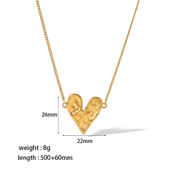 Trend Stainless Steel Fashion Pendant Necklace NS-1812