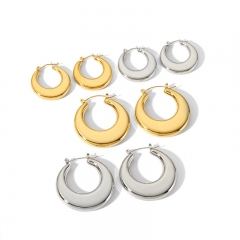 Women Jewelry Stainless Steel Gold drop Earrings ES-2835