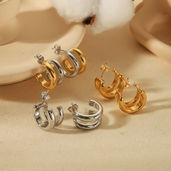 Fashion Jewelry Stainless Steel Women Earrings ES-2867