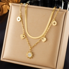 necklace women's 18 gold plated necklace jewelry NS-1883