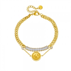 fine stainless steel bracelets jewelry for women   BS-2572