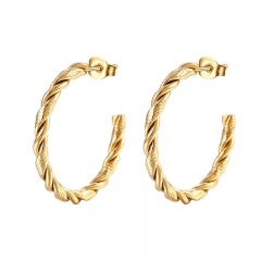 stainless steel minimalist gift jewelry earrings for womenES-3023G