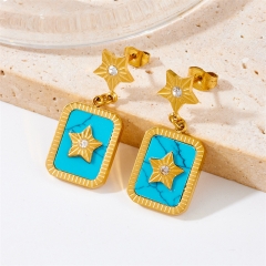stainless steel earings jewelry women wholesale ES-3512