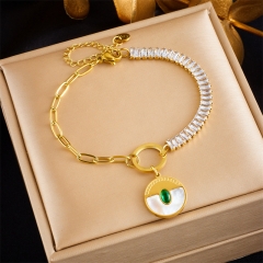 gold stainless steel bracelet women jewelry  BS-2594