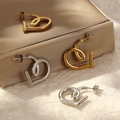 stainless steel earings jewelry women wholesale ES-3139