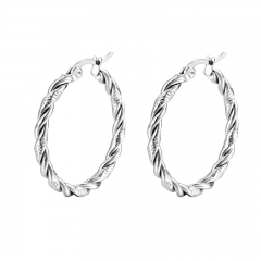 stainless steel minimalist gift jewelry earrings for womenES-3024S