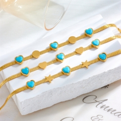 fine stainless steel bracelets jewelry for women   BS-2558