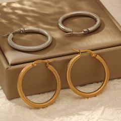 stainless steel minimalist gift jewelry earrings for womenES-3013
