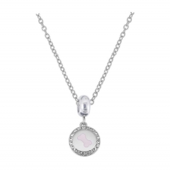 Stainless Steel Pan Pendant One Charm Necklace  PDN339