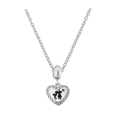 Stainless Steel Pan Pendant One Charm Necklace  PDN314