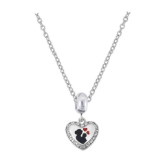 Stainless Steel Pan Pendant One Charm Necklace  PDN313