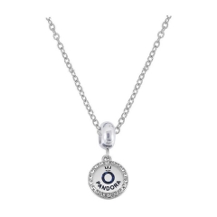 Stainless Steel Pan Pendant One Charm Necklace  PDN348