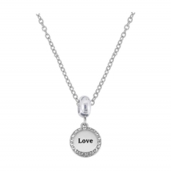 Stainless Steel Pan Pendant One Charm Necklace  PDN318