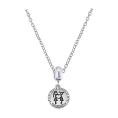 Stainless Steel Pan Pendant One Charm Necklace  PDN326